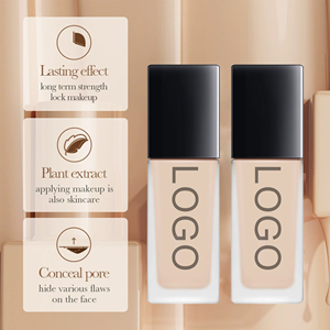 Fondotinta Liquido Professionale Coprente, Correttore a Lunga Durata, Impermeabile, Resistente al Sudore, Finitura Naturale, Controllo dell'Oleosità, Tenuta 24 Ore - Product Image 3