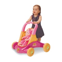 Ept Speelgoed Eenvoudige Zitten Te Stand Plastic Vroeg Leren Speelgoed Loopstoeltje Kinderwagen Kids Push Loopstoeltje Met wielen