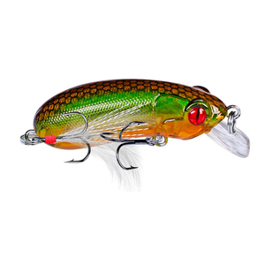 WEIHE <span class=keywords><strong>Leurre</strong></span> <span class=keywords><strong>de</strong></span> pêche dur Crankbait Bass Minnow Équipement <span class=keywords><strong>de</strong></span> <span class=keywords><strong>leurre</strong></span> <span class=keywords><strong>de</strong></span> pêche - Product Image 5