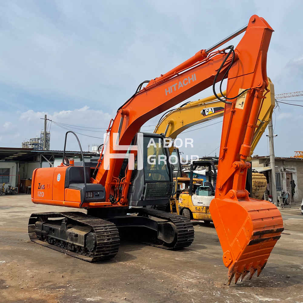Подержанная тяжелая техника Hitachi Zx120 Подержанные экскаваторы среднего размера Hitachi Zx130 Zx120 подержанная техника