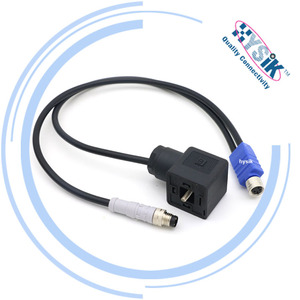 M8 公对母直式延长线 防水 IP67 3 4 5 8 针 - Product Image 6