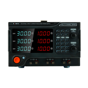 แหล่งจ่ายไฟแบบสวิตชิ่งที่ตั้งโปรแกรมได้สามช่องสัญญาณ พร้อมเอาต์พุตปรับได้ 0-15V และกระแสไฟ 0-20A - Product Image 3