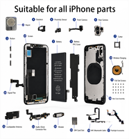Base de Carga con Puerto USB para iPhone 11, 11 Pro, 11 Pro Max, Cable Flexible de Repuesto para Micrófono, Cables Flexibles para Teléfono Móvil