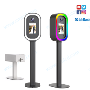 Salsa <span class=keywords><strong>iPad</strong></span> Photo Booth Machine Diseño elíptico Cámara Dslr Photo Booth Se configura en segundos Almacén Resistente Otros suministros para fiestas - Product Image 4