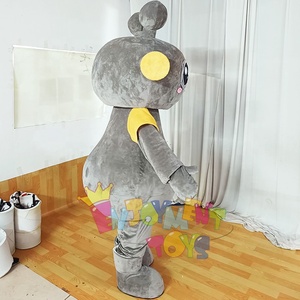 Haute Qualité Personnage Personnalisé <span class=keywords><strong>Dessin</strong></span> <span class=keywords><strong>Animé</strong></span> Mascotte Costume Halloween Carnaval Intéressant Robots Cosplay Costumes pour Adulte - Product Image 2