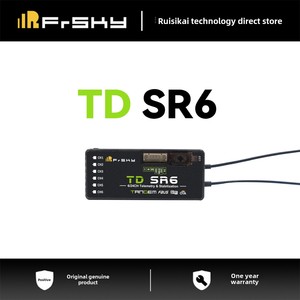 FrSky TD SR6 Mini Dual Band 2.4GHz ระบบกันสั่นอัตโนมัติ 6 ช่องสัญญาณ อุปกรณ์เสริมแบบ Private Mold สำหรับโดรนแข่งแบบปีกตรึง รีโมทคอนโทรล - Product Image 4