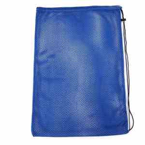 Mochila Grande y Económica para Ropa, Zapatos, Almacenamiento, Deportes Acuáticos, Playa, Equipo de Buceo, Negra y Azul con Malla - Product Image 2