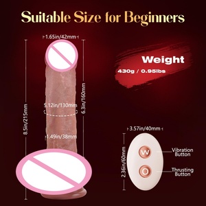 Automatic Retractable Female Masturbation Masturbate Realistic <b>Remote</b> <b>Control</b> Dildo Sex Machine Thrusting Dildo <b>Vibrator</b> - Product Image 4