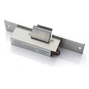 Gâche électrique sécurisée en cas d'échec Convient pour porte en verre sans cadre verrouillé lorsqu'il est sous tension <span class=keywords><strong>Force</strong></span> de maintien de la serrure de porte de type étroit - Product Image 1