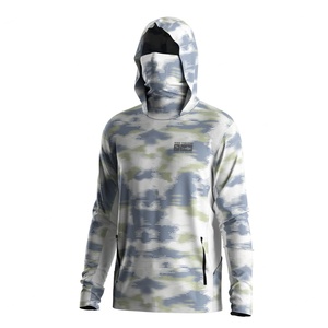 Sudadera con Capucha para Pesca y Protección Solar para Hombre, Diseñada para Aventuras al Aire Libre con UPF50+, Tejido Transpirable de Secado Rápido y Máscara Integrada - Product Image 1