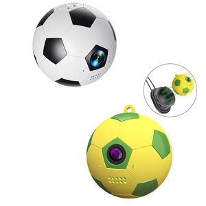 Cámara de Acción Deportiva Q7 Creative Football, Cámara HD Portátil Recargable para Viajes al Aire Libre, Mini Cámara Gran Angular con Llavero Magnético, Regalo - Product Image 1
