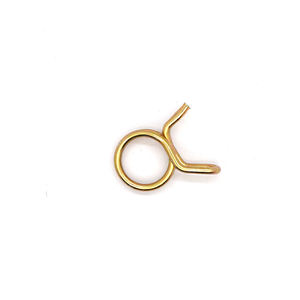 Collier de serrage double oreille galvanisé à tension constante pour conduite de carburant de bateau - Product Image 3