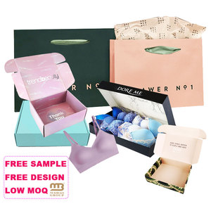 Caja de papel de cartón con logotipo personalizado para <span class=keywords><strong>mujer</strong></span>, embalaje de regalo para zapatos, para vestido - Product Image 6