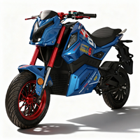 Moto électrique tout-terrain à quatre vitesses haute performance avec marche arrière, scooter électrique pour adultes