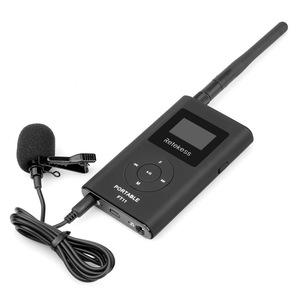 Retekess FT11 Portable FM Radio <b>Transmitter</b> With 10 PR13FM <b>Wireless</b> Receivers Guide - Product Image 2