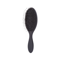 Brosse à cheveux en nylon antistatique professionnelle Wanmei avec logo personnalisé, brosse à cheveux en poils de sanglier pour extensions de cheveux, brosse à perruque avec logo