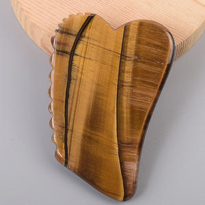 DIY 100% doğal siyah Obsidian Gua Sha güçlü psişik koruma taş heykel masaj araçları yeşim <span class=keywords><strong>Guasha</strong></span> ürünleri - Product Image 2