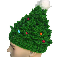 Bonnet tricoté de Noël avec pompon, chaud pour l'hiver, motif Père Noël, vente en gros, logo personnalisé, nouvelle arrivée, unisexe parent-enfant