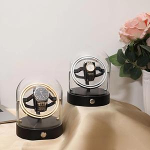 Boîte à montres mécaniques en métal pour vente en gros et au détail, agitateur de montres rotatif à 360°, cadeau créatif pour montres, rangement écologique et remontoir automatique - Product Image 2
