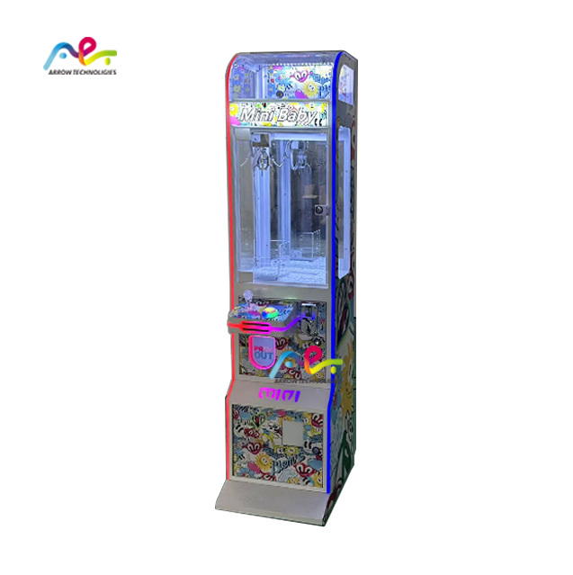 Small Claw Machine Arcade Plush Toys Gift Doll Vending Game Mini Claw Machine