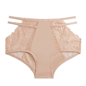 Leopard Print Open Crotch <strong>Underwear</strong> For Women, Plus Size Lace Hollow Out Sexy Tie <strong>Underwear</strong> - Product Image 4