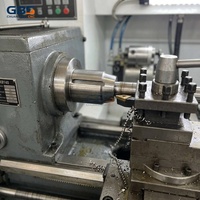 Tour CNC CK6140, portée de coupe 400 mm, longueur de travail 650 mm, alésage de broche 52 mm, patins usinés, lit plat, machine-outil CNC horizontale pour métaux