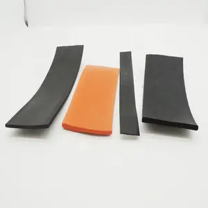 Custom Size Silicone/EPDM Foam Strip Extruded Round/square Flat Door Silicone Sponge Foam Rubber Seal Strip