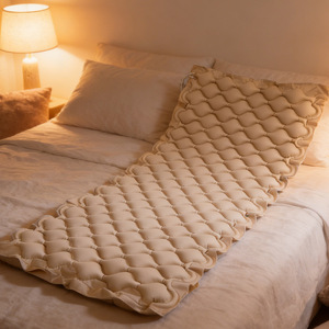 Matelas pneumatique sphérique gonflable pour personnes âgées, longueur 195 cm, monocouche, blanc cassé, alimentation électrique, origine Hengshui Hebei - Product Image 2