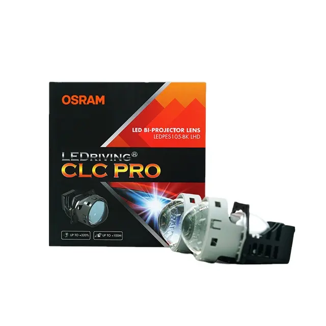Lente LED OSRAM CLC PRO haz bajo 43W haz alto 45W 6000K brillo por 320% iluminación automotriz blanca fría