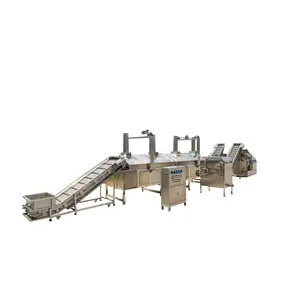 Automatic Temperature Control Continuous Fryer For Fried Dough Snacks