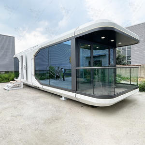 Casa móvil de montaje rápido Invernadero de vidrio Casa de cúpula geodésica Otra construcción y bienes raíces Casa pequeña - Product Image 4