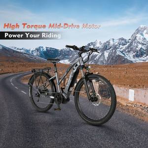 Bicicleta con Cuadro de Aluminio OEM RS-A03, Bicicleta Eléctrica de Montaña para Adultos de 250 Vatios, Motor Central, Batería de Litio de 27.5 Pulgadas, RS-A03 de 7 Velocidades - Product Image 1