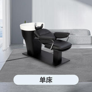 Cross-Border Semi-Reclining Hair Salon Shampoo <b>Bed</b> with Ceramic Basin Used <b>for</b> Washing Hair - Product Image 2