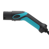 Nouvelle station de charge et pistolet de recharge portable T2 bleu clair pour véhicules électriques avec prise mâle