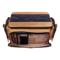 Bolsa de Pesca con Mosca Profesional Personalizada de Nailon, Construcción Rígida, Capacidad de 25L, Correa de Hombro Ajustable para Uso Unisex