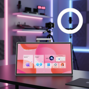 Smart TV Portatile da 23,8 Pollici con Touchscreen, Android 13, <span class=keywords><strong>Google</strong></span> Play, Fotocamera, 6GB RAM+128GB Memoria, Display 16:9 per Campeggio e Viaggi - Product Image 1