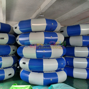 Zona inflable de saltos acuáticos, plataforma gigante inflable para saltos, juegos acuáticos inflables para diversión emocionante. - Product Image 5