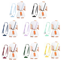 Cordon universel en nylon réglable et détachable pour téléphone portable, sangle tour de cou et bandoulière