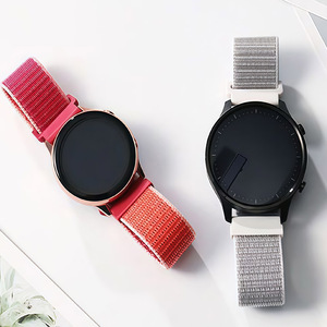 Correa de <span class=keywords><strong>Reloj</strong></span> Deportiva Universal de Nailon de 20 mm y 22 mm para Samsung Galaxy Watch 41 44 46 47 mm, Garmin, Huawei, <span class=keywords><strong>Xiaomi</strong></span>, <span class=keywords><strong>Fitbit</strong></span> - Product Image 2