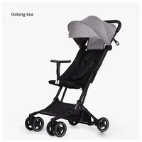 Poussette bébé S900 en alliage d'aluminium léger à 4 roues, peut s'asseoir, s'allonger, pliable, portable, parapluie, poussette pour enfant de 3 ans