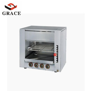 Horno eléctrico de sobremesa con placa de ondas, parrilla de salamandra, 4 fogones infrarrojos - Product Image 2