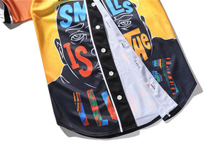 Camisetas de béisbol en blanco lisas personalizadas de alta calidad para sublimación - Product Image 5