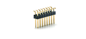 <b>2</b>.54mm Pitch DIN Brass Nylon <b>Pin</b> Header <b>Connector</b> Dual Rows SMT SQ0.64mm H2.5mm <b>2</b>*8P PCB - Product Image 6