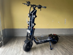 Pliage 72v 8000w rapide 90 - 120km / h double moteur Lumière acrylique LED en promo trottinette électrique 100 km/h Avec siège - Product Image 2
