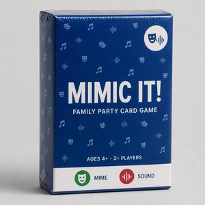 Gioco di Carte Personalizzato per Bambini con Mime e Suoni - Portatile, Carta Artistica 300gsm, per Feste in Famiglia, Adatto per Terapia del Linguaggio, Logo Personalizzato OEM, MOQ 500 - Product Image 2