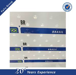 Mercosul xe biển số tấm giấy phép mercosur Phim phản chiếu - Product Image 3