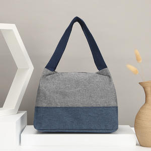 Nouveau sac à main multi-usages pour femmes, grand sac fourre-tout en toile, sac à bandoulière, porte-boîte à lunch, petits sacs pour maman - Product Image 3