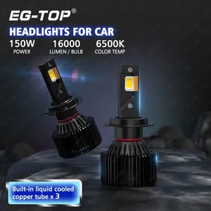 Yüksek güç 300W 16000LM LED far en kaliteli H1 H3 H4 H7 H11 led'ler 9005 9006 araba LED far lambaları H4 H13 9004 9007
