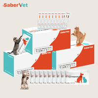 Kit de test rapide de diagnostic pour animaux de compagnie SaberVet de haute qualité, FIV Ab/FeLV Ag