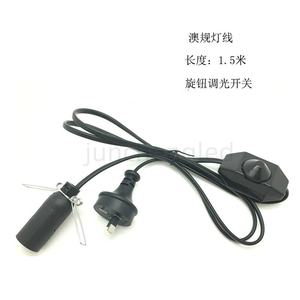 Lamp Base <strong>E27</strong> <strong>E14</strong> EU Hanging Pendant LED Light Fixture Bulb Socket Holder Cord <strong>Adapter</strong> With On/Off Switch - Product Image 3